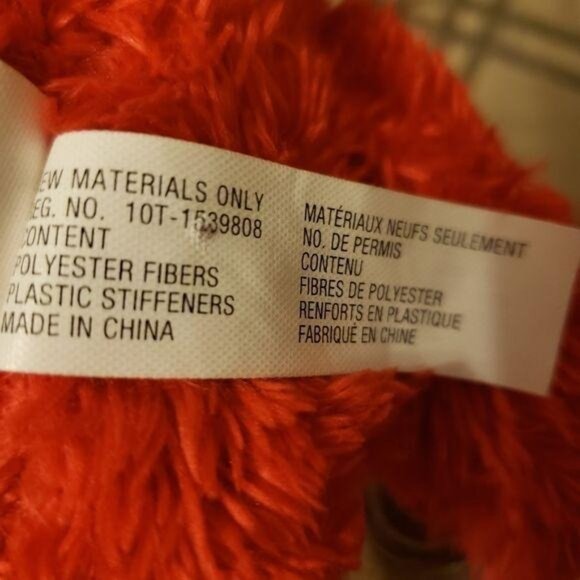 Sesame Street 40th Anniversary Elmo Plush Toy about 10" toddler soft plushy - Picture 4 of 4